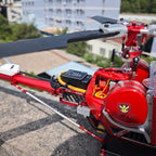 JCZK 300C PRO RC ヘリコプター 2.4G 3 枚羽根 無ブレード 合金製 H1 PRO フライトコントローラー GPS 搭載 オートホバリング ワンキー帰巣 RTF レッド