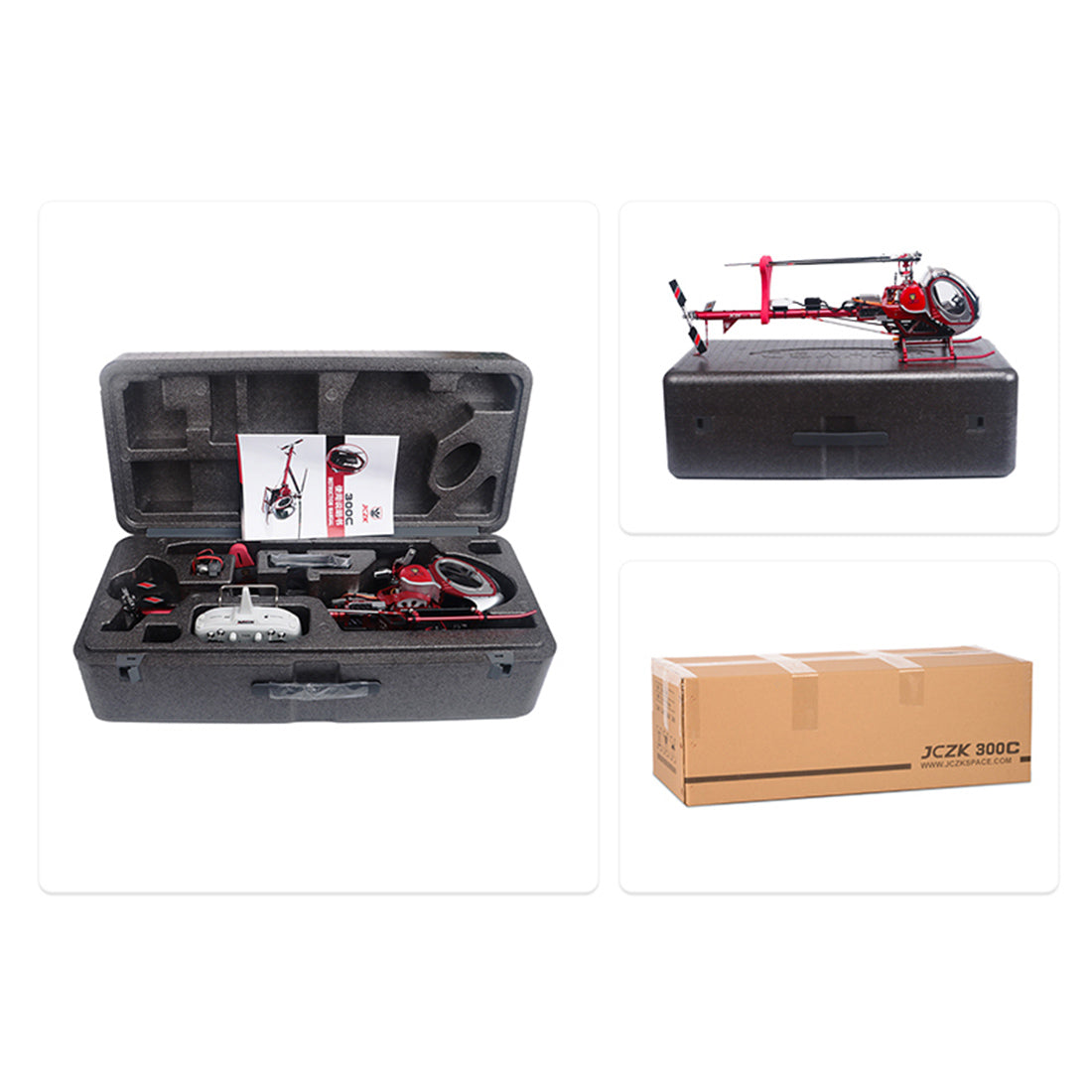RTRHOBBYJP JCZK 300C PRO RCヘリコプター RTF版 GPS+北斗二重測位 H1