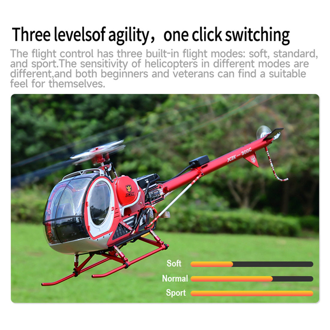 RTRHOBBYJP JCZK 300C PRO RCヘリコプター RTF版 GPS+北斗二重測位 H1