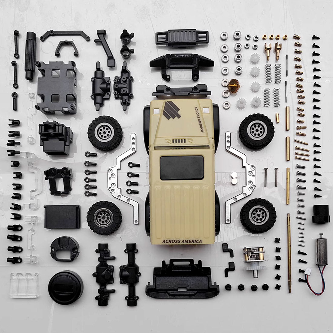 LDARC X43 1/43 RCミニクライミングビークル 2.4Gフルレシオ リアドライブ RTRバージョン