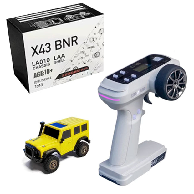 LDARC X43 1/43 RCミニクライミングビークル 2.4Gフルレシオ リアドライブ RTRバージョン