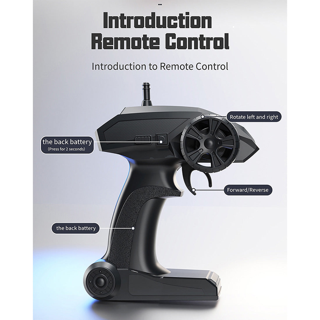 LHD-881 1/390 2.4G RC双発軍艦モデル 防水 ローバッテリーアラーム ウォッチリモコン（別途購入）