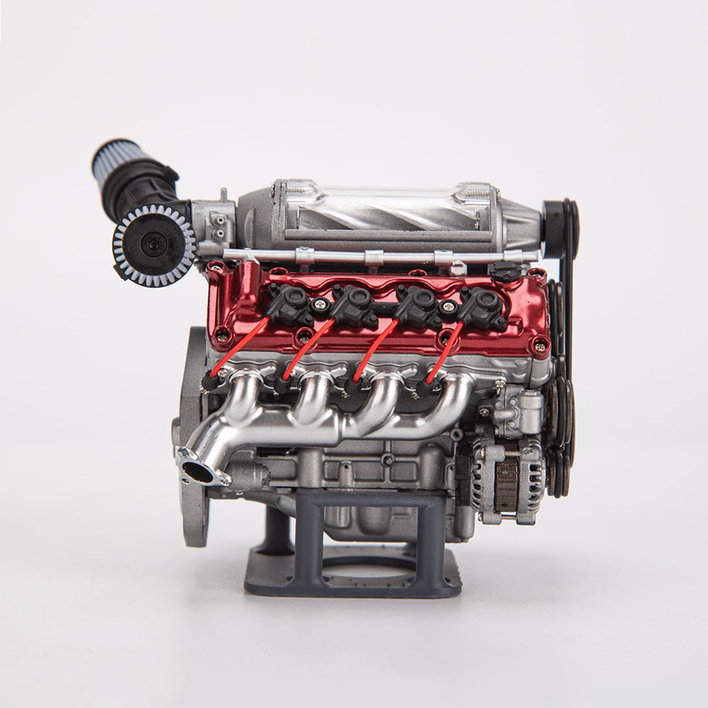 MAD RC 3Dプリント V8エンジン模型 内燃機関シミュレーション DIY組立キット AX90104 SCX10Ⅱ 対応 RCカーカスタムパーツ