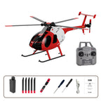 MD500 C189 Little Bird 航空機モデル 1/28スケール 2.4G 4CH 単ローター ヘリコプターモデル（RTF版）