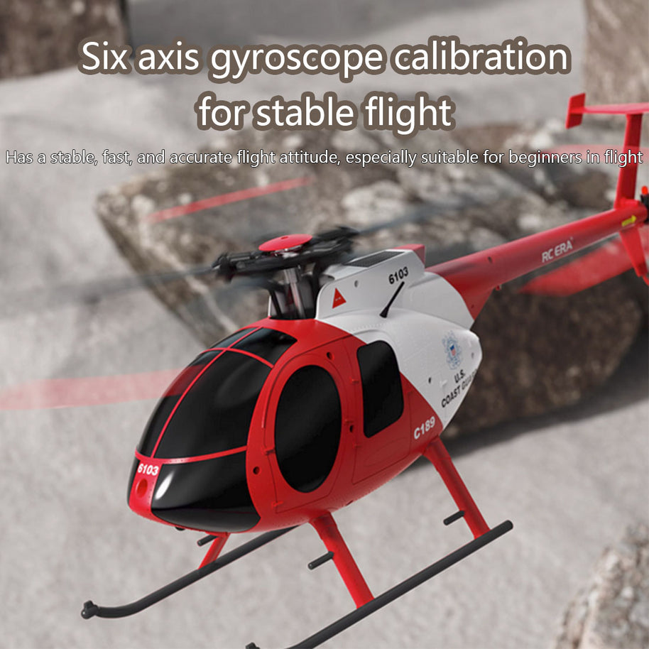 MD500 C189 Little Bird 航空機モデル 1/28スケール 2.4G 4CH 単ローター ヘリコプターモデル（RTF版）