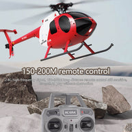 MD500 C189 Little Bird 航空機モデル 1/28スケール 2.4G 4CH 単ローター ヘリコプターモデル（RTF版）
