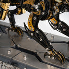 機械レオパード メタルディスプレイベース 200+PCS DIY組立キット 汎用金属模型スタンド 展示収納両用