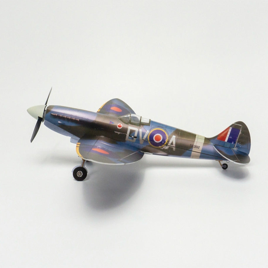 MinimumRC Spitfire MK XV 2.4G 5チャンネルマルチプロトコル RC固定翼航空機モデル（Kit RTFバージョン）