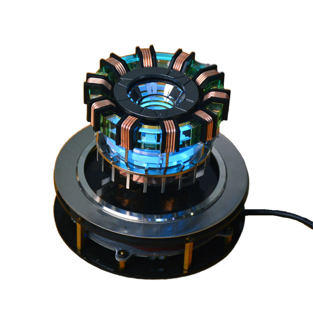 1/1スケール MK2アークリアクター 浮遊回転式 LED発光  ハイテクデスクオーナメント 第2世代