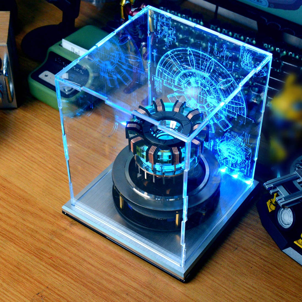 1/1スケール MK2アークリアクター 浮遊回転式 LED発光  ハイテクデスクオーナメント 第2世代