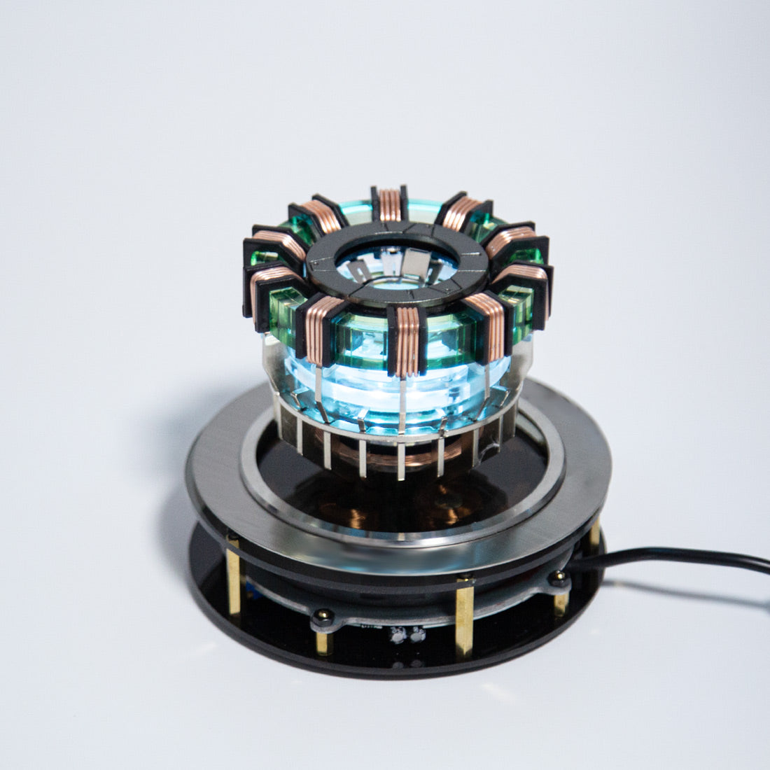 1/1 MK2アークリアクター 磁気浮遊回転 LED発光 ホログラフィック
