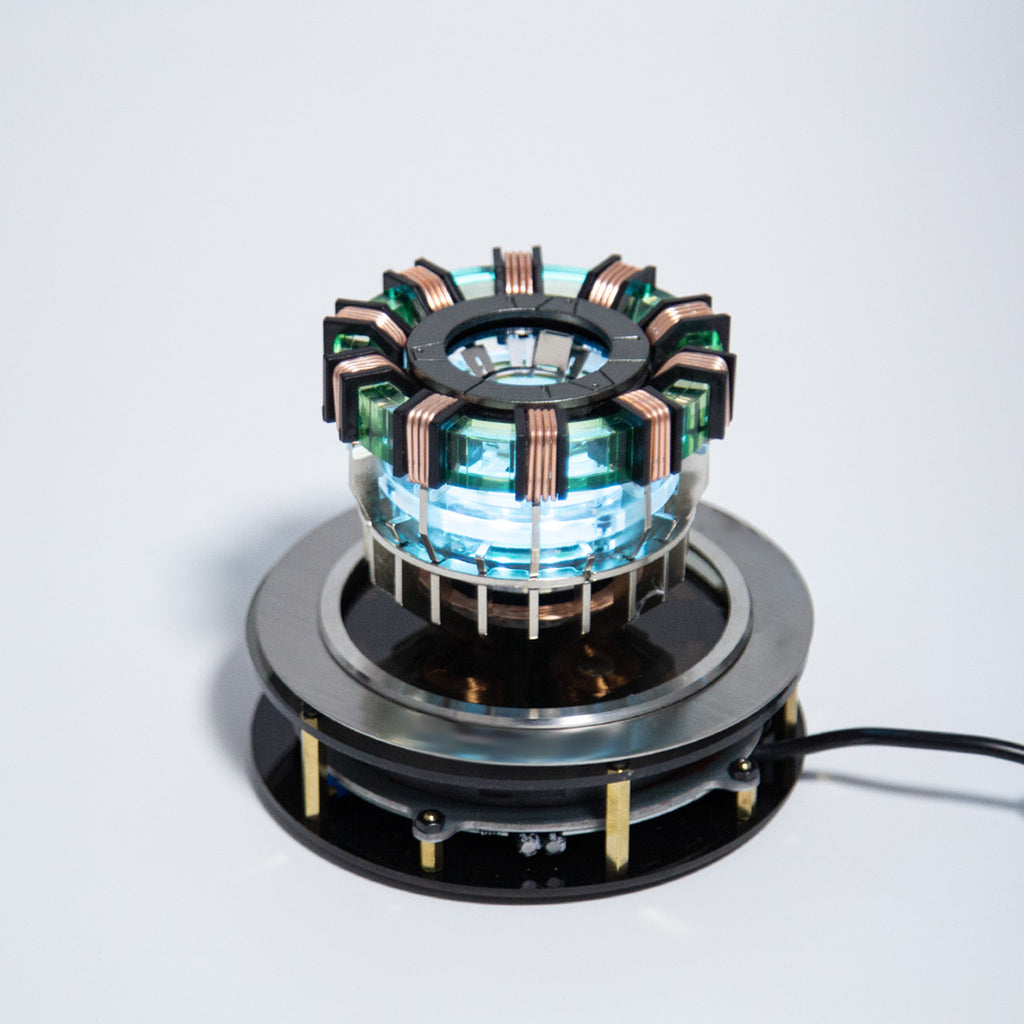 1/1スケール MK2アークリアクター 浮遊回転式 LED発光  ハイテクデスクオーナメント 第2世代