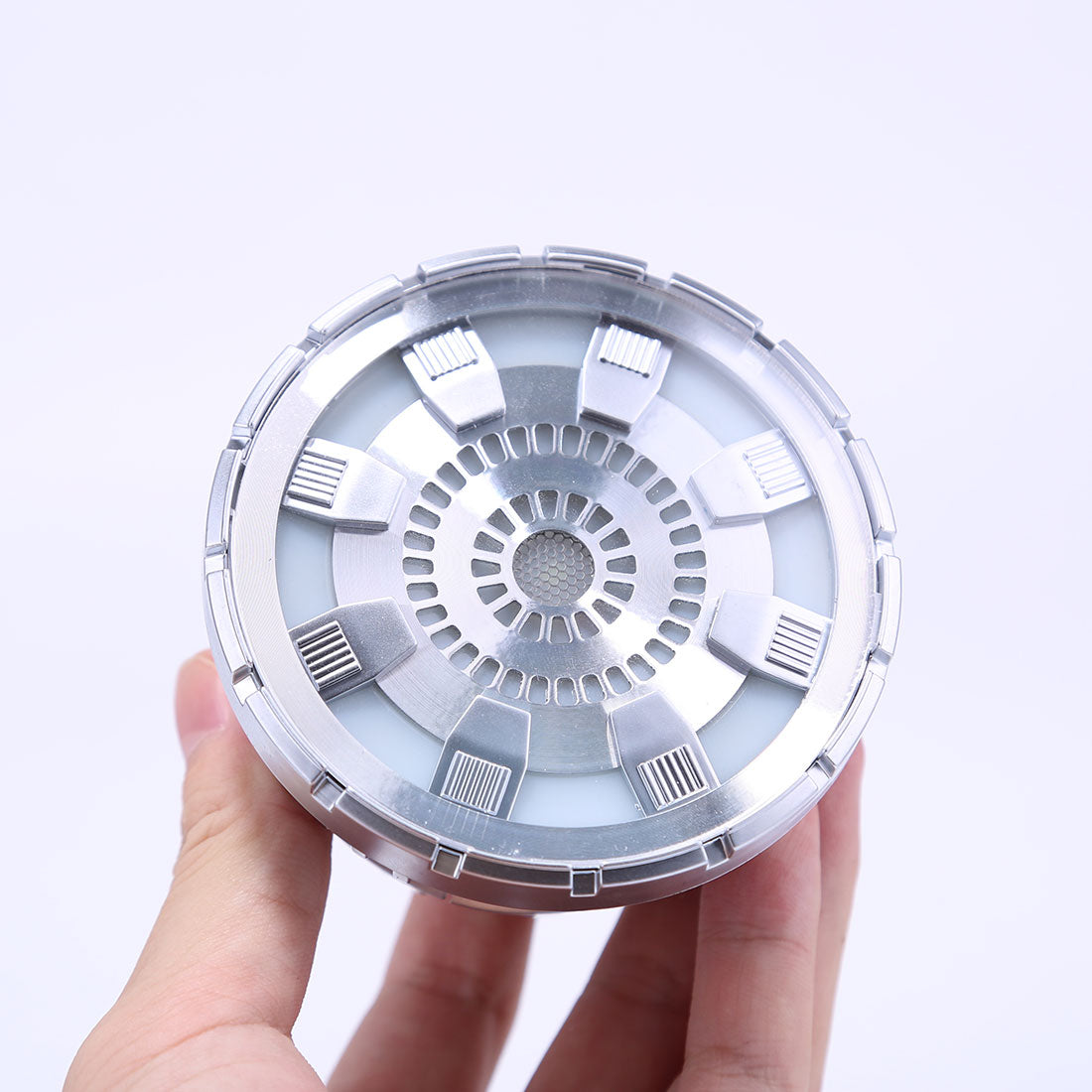 1/1等身 MK3パラジウムアークリアクター模型 インタラクティブ発光 精密再現 未来的デスクディスプレイ コレクション