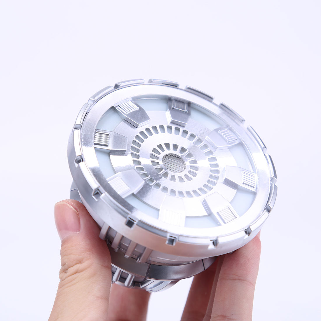 1/1等身 MK3パラジウムアークリアクター模型 インタラクティブ発光 精密再現 未来的デスクディスプレイ コレクション