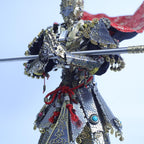 斉天大聖孫悟空メカ 金属組立キット 40 箇所以上可動関節 マント・如意棒付き 2600 + ピース