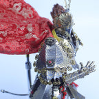斉天大聖孫悟空メカ 金属組立キット 40 箇所以上可動関節 マント・如意棒付き 2600 + ピース