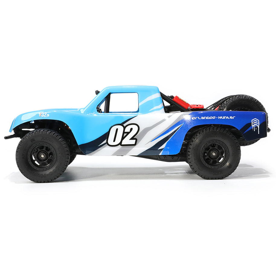 OH32X02 1/32 RWD 2.4G RC電動ストレートブリッジオフロードショートトラック キットバージョン