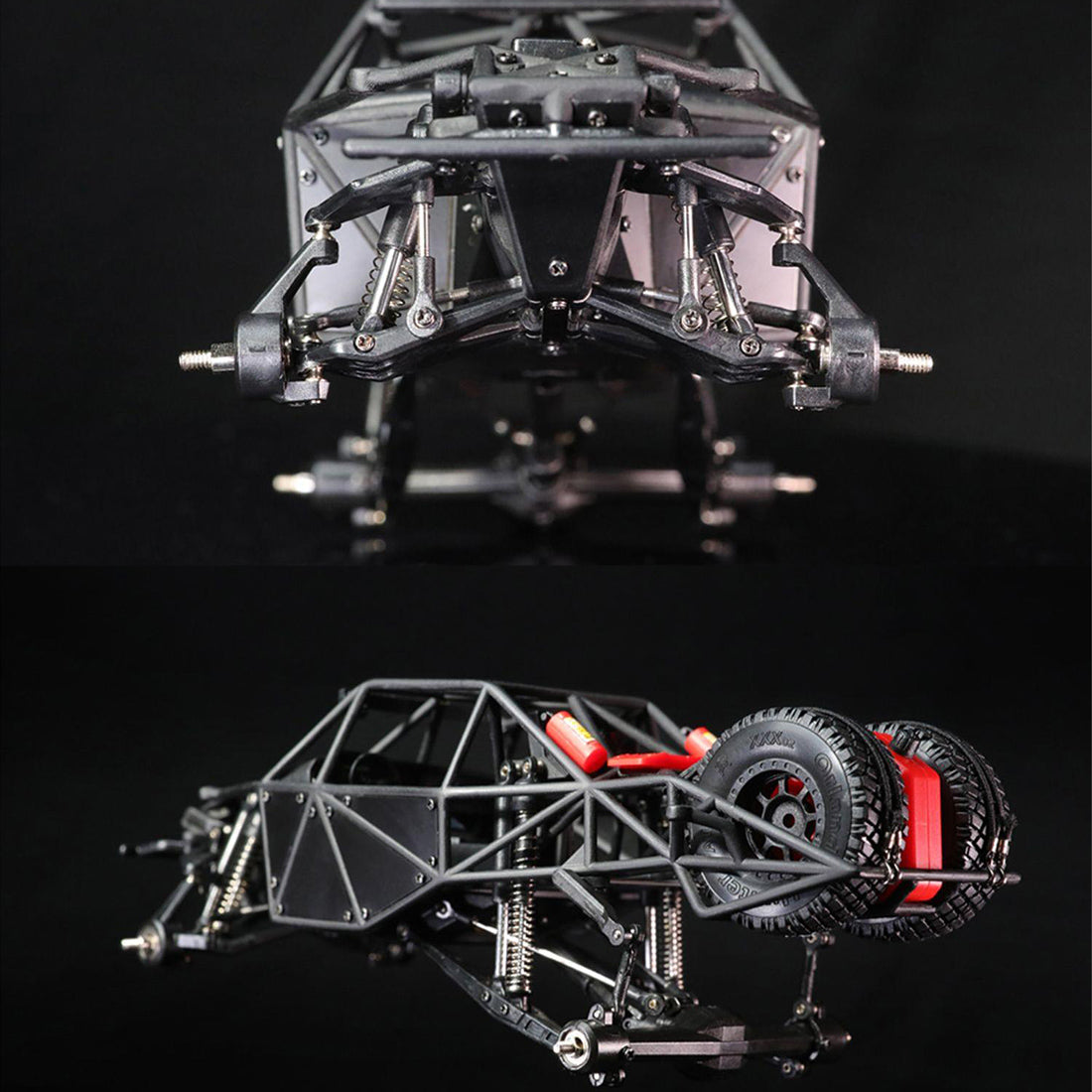 OH32X02 1/32 RWD 2.4G RC電動ストレートブリッジオフロードショートトラック キットバージョン