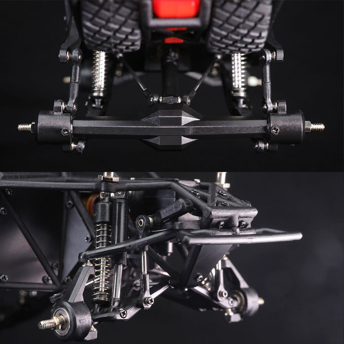 OH32X02 1/32 RWD 2.4G RC電動ストレートブリッジオフロードショートトラック キットバージョン