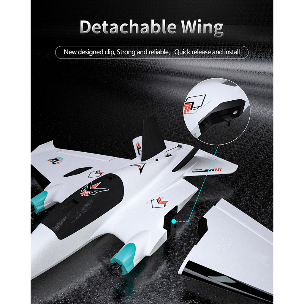 Penguine 750mm双発FPV固定翼機セット｜TX12 MKII ELRS送信機＋RP1受信機付き RC 飛行機