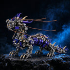 Punkbuild スチームパンク機械龍 金属組立キット LED ライト付き 可動関節 1623 ピース