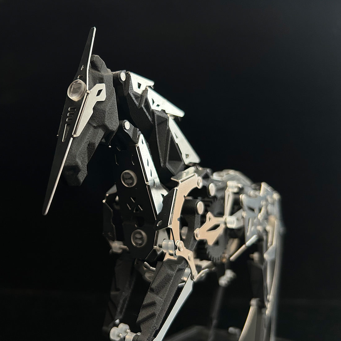 Punkbuild ソーラー駆動 機械馬 3D 金属 パズル 165パーツ DIY組立模型