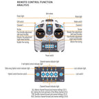 2.4G RC 電動スタントミニパラグライダーモデル 高空スタント飛行 パラグライダー玩具（RTFバージョン）