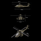 RC ERA C170 1/48スケール AH-64D 軍用RCヘリコプター  6CH多機能 RTF｜技適シール