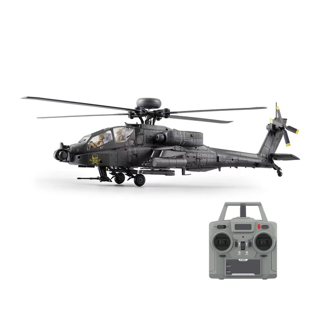 RC ERA C170 AH-64D軍用ヘリ｜1/48 6CHフライバーレス 光学フロー測位 TOF高度保持 3Dアクロバット RTR