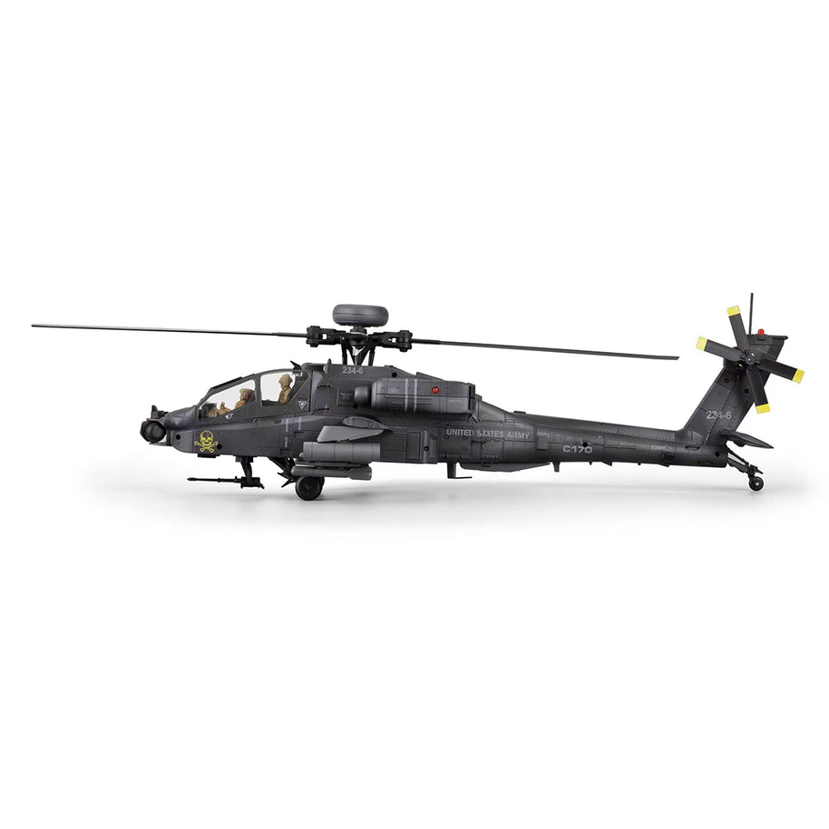RC ERA C170 AH-64D軍用ヘリ｜1/48 6CHフライバーレス 光学フロー測位 TOF高度保持 3Dアクロバット RTR