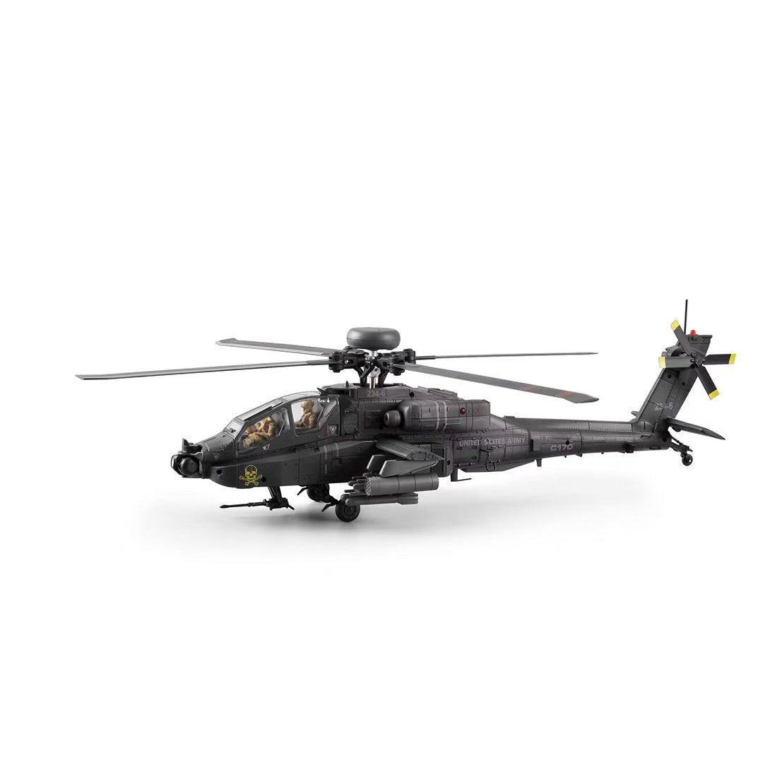 RC ERA C170 AH-64D軍用ヘリ｜1/48 6CHフライバーレス 光学フロー測位 TOF高度保持 3Dアクロバット RTR