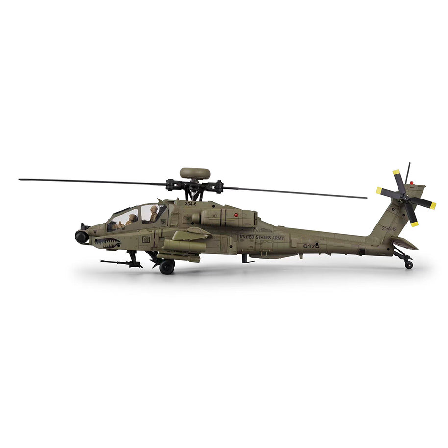 RC ERA C170 AH-64D軍用ヘリ｜1/48 6CHフライバーレス 光学フロー測位 TOF高度保持 3Dアクロバット RTR