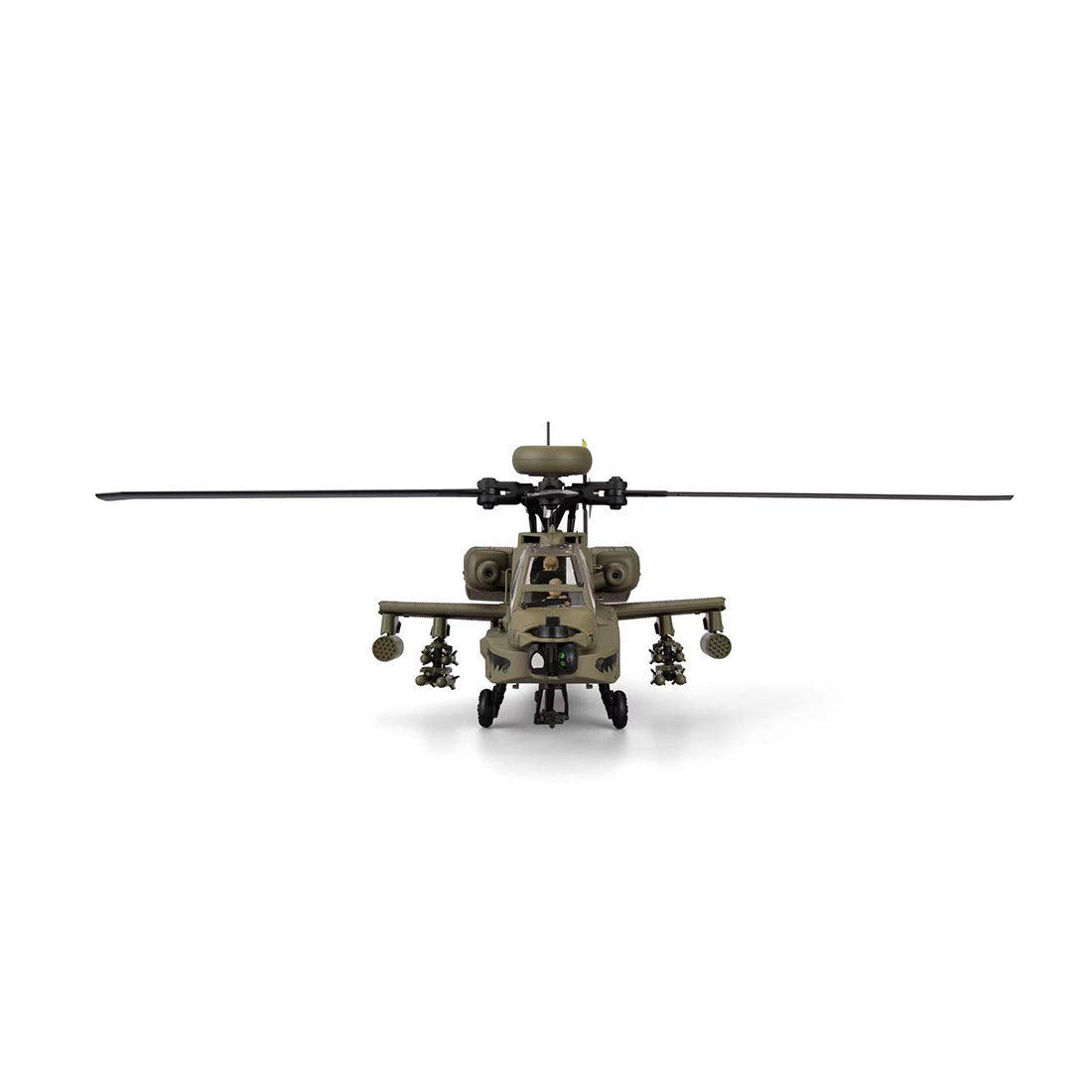 RC ERA C170 AH-64D軍用ヘリ｜1/48 6CHフライバーレス 光学フロー測位 TOF高度保持 3Dアクロバット RTR