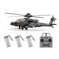 RC ERA C170 AH-64D軍用ヘリ｜1/48 6CHフライバーレス 光学フロー測位 TOF高度保持 3Dアクロバット RTR