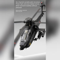 RC ERA C170 AH-64D軍用ヘリ｜1/48 6CHフライバーレス 光学フロー測位 TOF高度保持 3Dアクロバット RTR