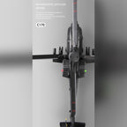 【特注カラー】RC ERA C170 1/48スケール AH-64D 軍用RCヘリコプター  6CH多機能 RTF｜技適シール