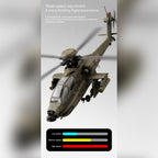 【特注カラー】RC ERA C170 1/48スケール AH-64D 軍用RCヘリコプター  6CH多機能 RTF｜技適シール