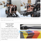 FLISHRC FL500 AS350 500クラス RCヘリコプター 2.4G 6CH FLISHRC L7飛行制御 GPS4方式測位 モード2 RTF版