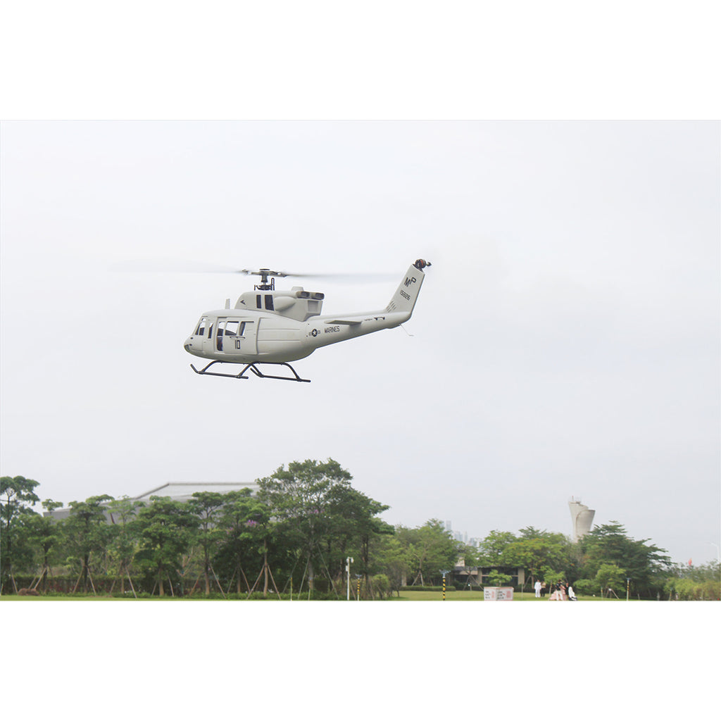 FLISHRC FL500 UH-1N 500クラス RCヘリコプター 2.4G 6CH FLISHRC L7 GPS4方式測位 リアルコックピット RTF版