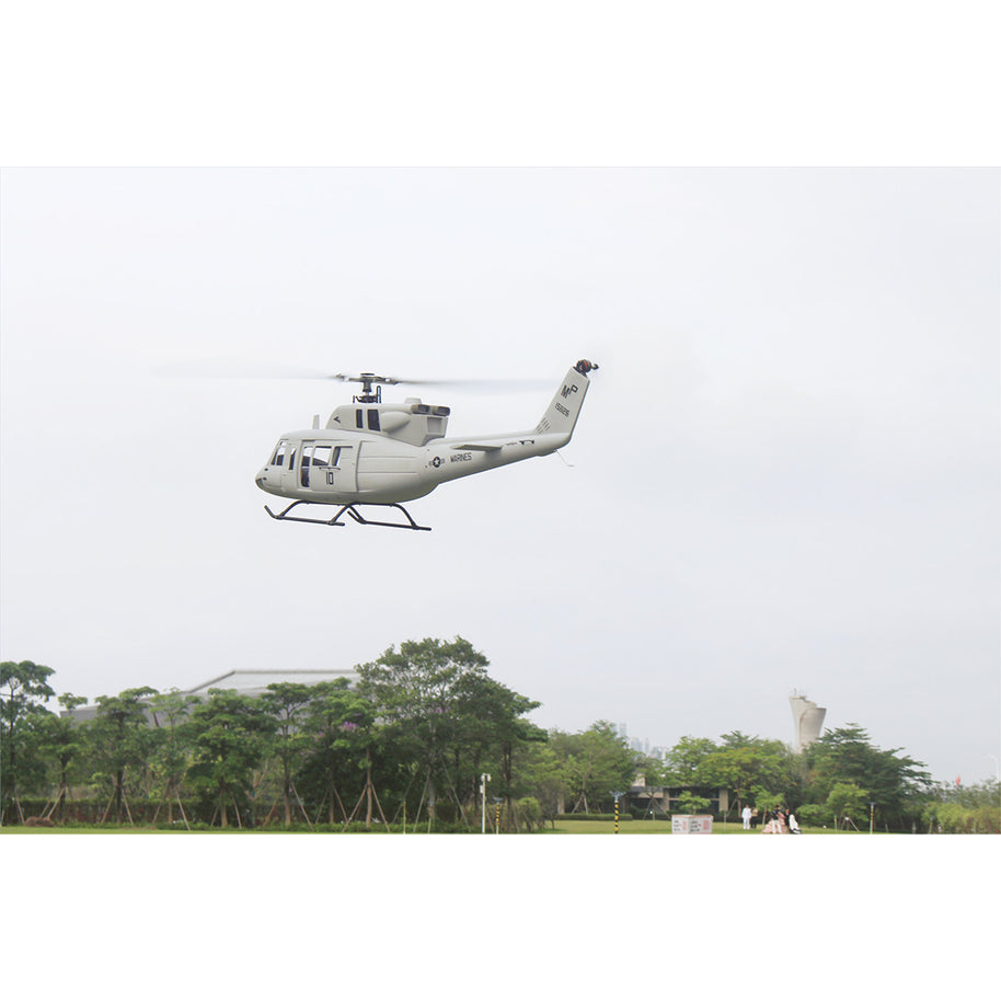 FLISHRC FL500 UH-1N 500クラス RCヘリコプター 2.4G 6CH FLISHRC L7 GPS4方式測位 リアルコックピット RTF版