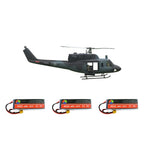 FLISHRC FL500 UH-1N 500クラス RCヘリコプター 2.4G 6CH FLISHRC L7 GPS4方式測位 リアルコックピット RTF版