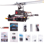 FLISHRC FL500 UH-1N 500クラス RCヘリコプター 2.4G 6CH FLISHRC L7 GPS4方式測位 リアルコックピット RTF版