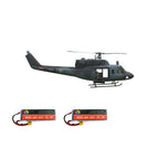 FLISHRC FL500 UH-1N 500クラス RCヘリコプター 2.4G 6CH FLISHRC L7 GPS4方式測位 リアルコックピット RTF版