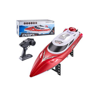 RC高速ボート 35KM/H 2.4GHz防水 LEDライト ワンキーリカバリー トリプル安全保護 RTR