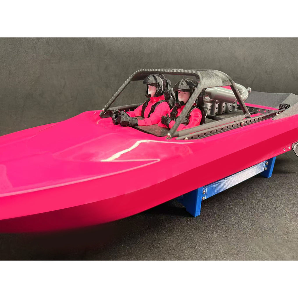 1/6 2.4G RC ジェットボート 6S 8S 選択可 ブラシレス RTR 赤 双進双出ウォータージェットポンプ