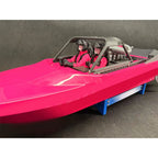 1/6 2.4G RC ジェットボート 6S 8S 選択可 ブラシレス RTR 赤 双進双出ウォータージェットポンプ