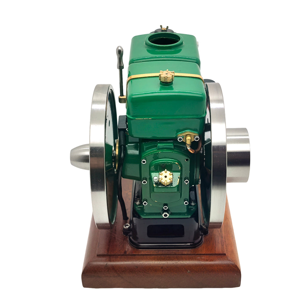 RETROL & OKMO 1/5 スケール ヨーロッパビンテージ 定置式農機エンジン模型 横型単気筒 4 ストロークガソリンエンジン RTR