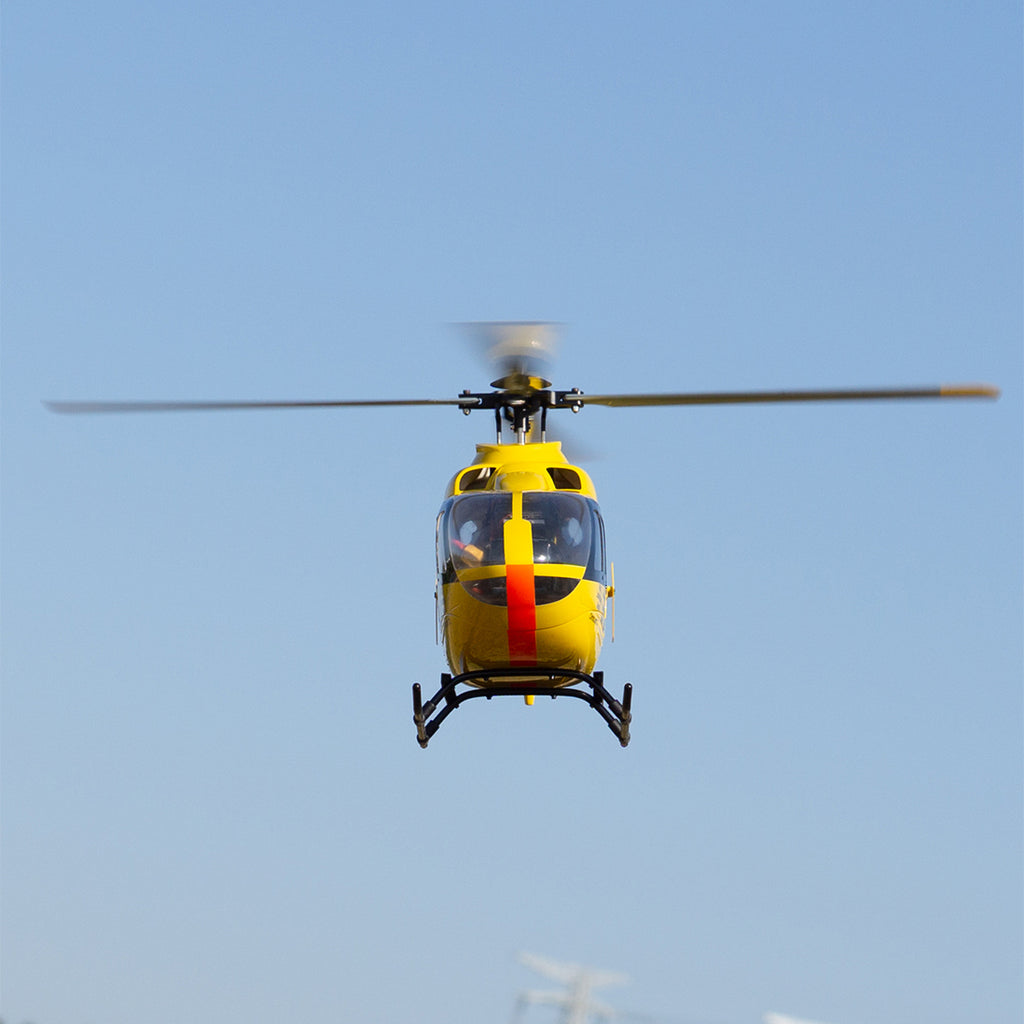 ROBAN EC135 450 Scale RCヘリコプター 2.4G 6CH GPS定位 リアルスケール4ローター 左右ハンドコントロール対応 RTF完成版