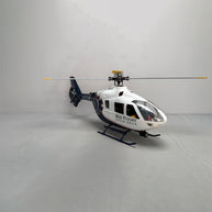 ROBAN EC135 450 Scale RCヘリコプター 2.4G 6CH GPS定位 リアルスケール4ローター 左右ハンドコントロール対応 RTF完成版