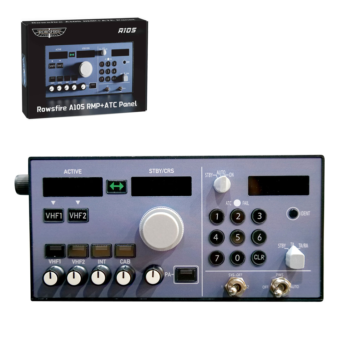 A105 V3.2 A32X統合パネル RMP/ATC/ACP多機能一体型 MSFS対応 フライトシム機器